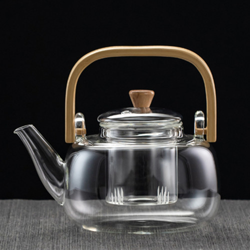 Glass Tea Pot for Steaming with Electric Ceramic Base - High Borosilicate Material - Image 4