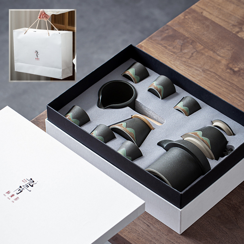 Japanese Tea Set - Automatic & Traditional Kung Fu Style Teacup Set for Home Use - Image 5