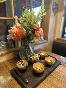 Gold Handmade Jianzhan Tenmoku Tea Cup photo review