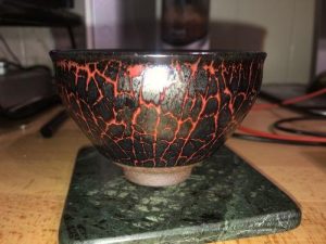 Inferno Tenmoku Tea Cup - Handmade Jian Zhan Tea Cup by chinesetea4u photo review