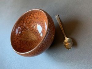 Orange Jian Zhan Ceramic Tea Cup - Handmade Artisan Tenmoku Pottery photo review