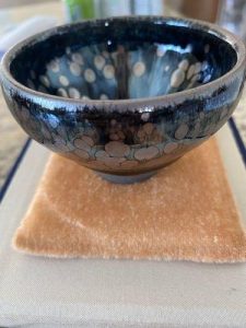 Tears Tenmoku Tea Cup | Handmade Jian Zhan Teaware | chinesetea4u photo review