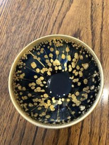 Golden Drops Handmade Jian Zhan Tenmoku Tea Cup photo review