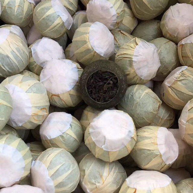 Yunnan Palace Pu'er Tea with Small Citrus Peel - Wholesale - Image 5