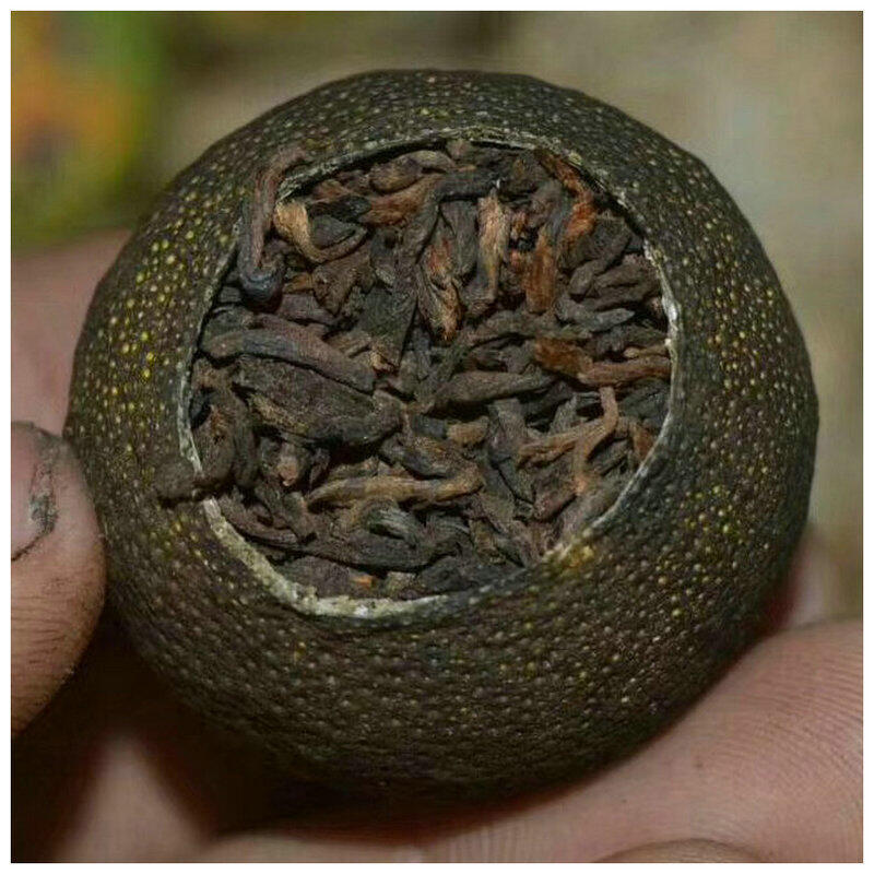 Yunnan Palace Pu'er Tea with Small Citrus Peel - Wholesale - Image 3