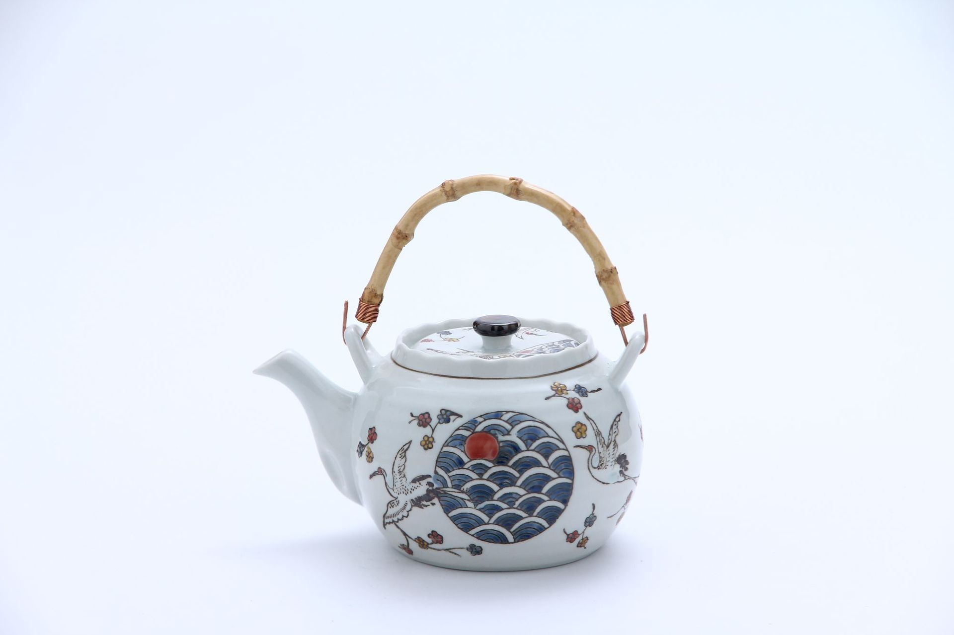 Hand-Painted Japanese Porcelain Tea Set - High-Temperature Resistant Utensils - Image 4