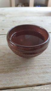 Orange Jian Zhan Ceramic Tea Cup - Handmade Artisan Tenmoku Pottery photo review