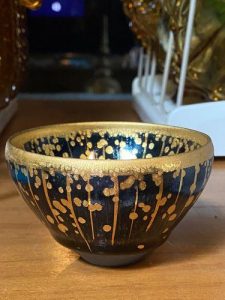 Golden Drops Handmade Jian Zhan Tenmoku Tea Cup photo review