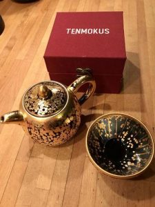 Golden Drops Handmade Jian Zhan Tenmoku Tea Cup photo review