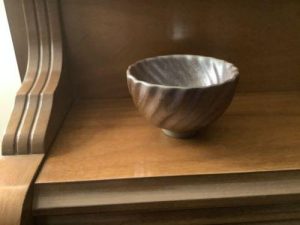 Rose Gold Handmade Jianzhan Tenmoku Tea Bowl photo review