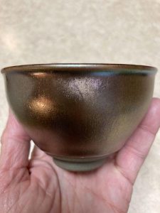 Smooth Tenmoku Tea Cup - Handcrafted Jian Zhan Tea Ware from chinesetea4u photo review