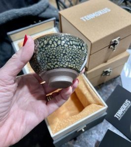Wood Jian Zhan Handmade Tenmoku Tea Cup photo review