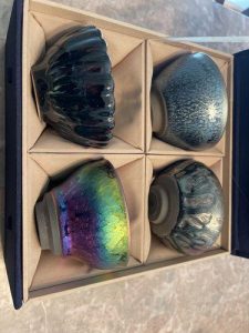 Golden Magic Tenmoku Tea Cup - Handcrafted with Precision photo review