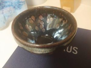 Tears Tenmoku Tea Cup | Handmade Jian Zhan Teaware | chinesetea4u photo review