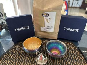Golden Magic Tenmoku Tea Cup - Handcrafted with Precision photo review