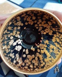 Golden Drops Handmade Jian Zhan Tenmoku Tea Cup photo review