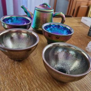 Pink Jian Zhan Tenmoku Tea Cup - Handcrafted Artisan Teaware for Heat Preservation and Taste Enhancement photo review