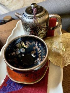 Tears Tenmoku Tea Cup | Handmade Jian Zhan Teaware | chinesetea4u photo review