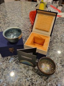 Magic Tenmoku Tea Cup - Handmade Jian Zhan Tea Cup | chinesetea4u photo review