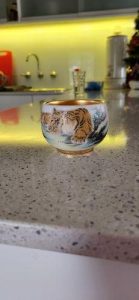 The Tiger Golden Tea Cup - Handmade Jianzhan Tenmoku Teacup photo review