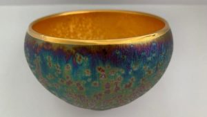 Golden Magic Tenmoku Tea Cup - Handcrafted with Precision photo review