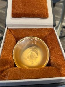 The Phoenix Golden Tea Cup - Handmade Jian Zhan Tenmoku Tea Cup by chinesetea4u photo review