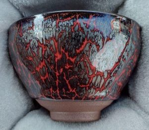 Inferno Tenmoku Tea Cup - Handmade Jian Zhan Tea Cup by chinesetea4u photo review