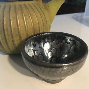Tears Tenmoku Tea Cup | Handmade Jian Zhan Teaware | chinesetea4u photo review