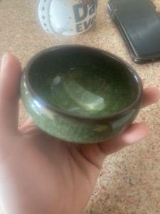Emerald Jianzhan Tenmoku Tea Cup photo review