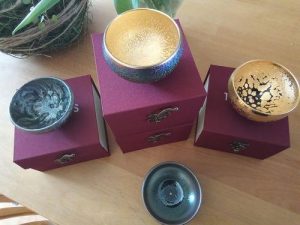 Golden Magic Tenmoku Tea Cup - Handcrafted with Precision photo review