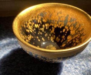 Golden Drops Handmade Jian Zhan Tenmoku Tea Cup photo review
