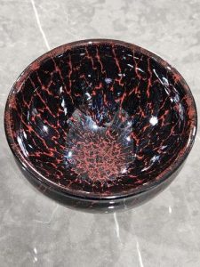 Inferno Tenmoku Tea Cup - Handmade Jian Zhan Tea Cup by chinesetea4u photo review