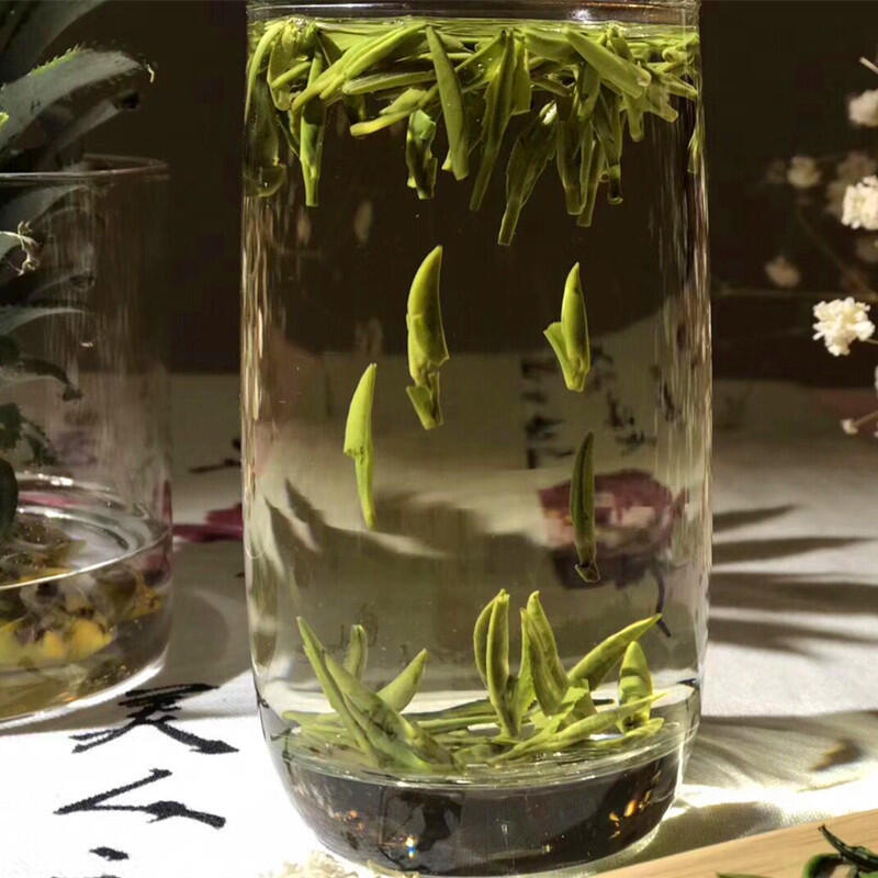 Fried Green Tea with Tender Buds - Alpine Sparrow Tongue New Tea (Pre-Qingming) - Image 3