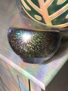 Golden Magic Tenmoku Tea Cup - Handcrafted with Precision photo review