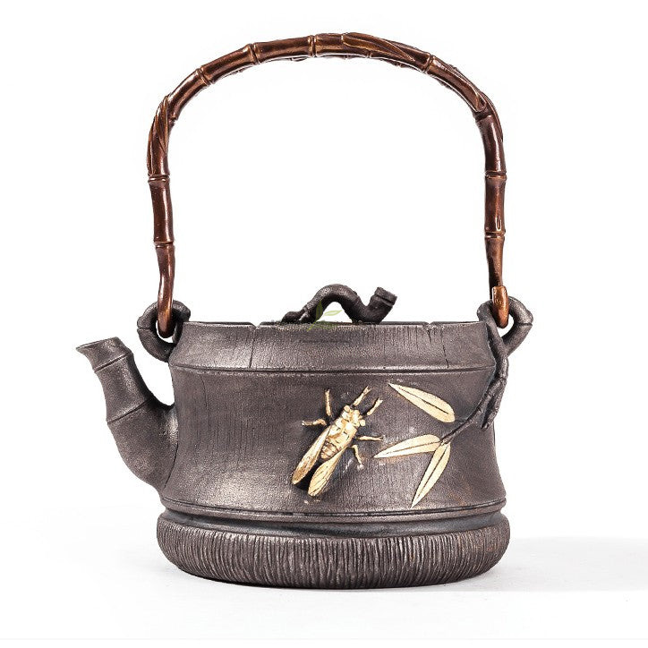 Cast Iron Teapot with Induction Stovetop - Image 3